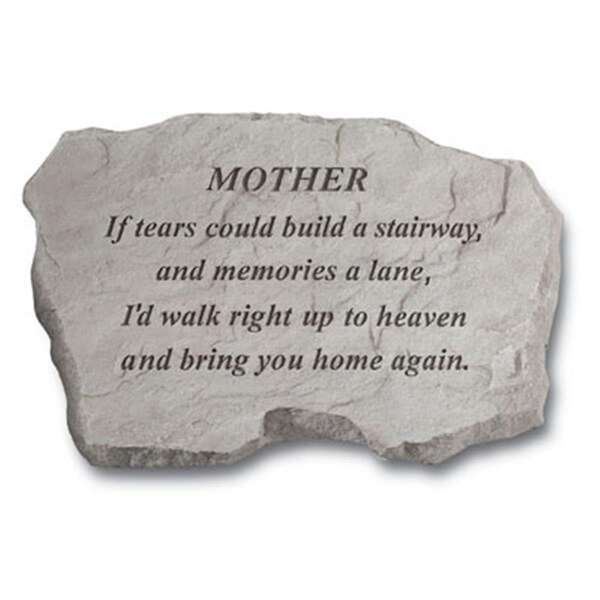 Kay Berry Mother-If Tears Could Build A Stairway - Memorial - 16-in. x 10.5-in. x 1.5-in. KA313593 - main